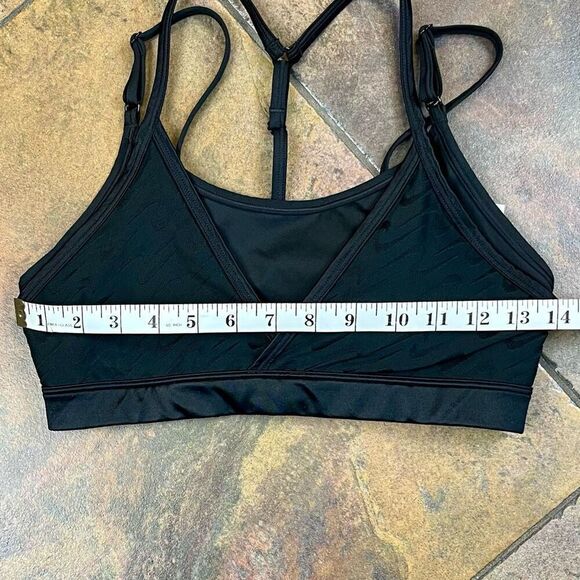 Nike Dri-Fit Black Sports Bra Medium - Picture 3 of 7